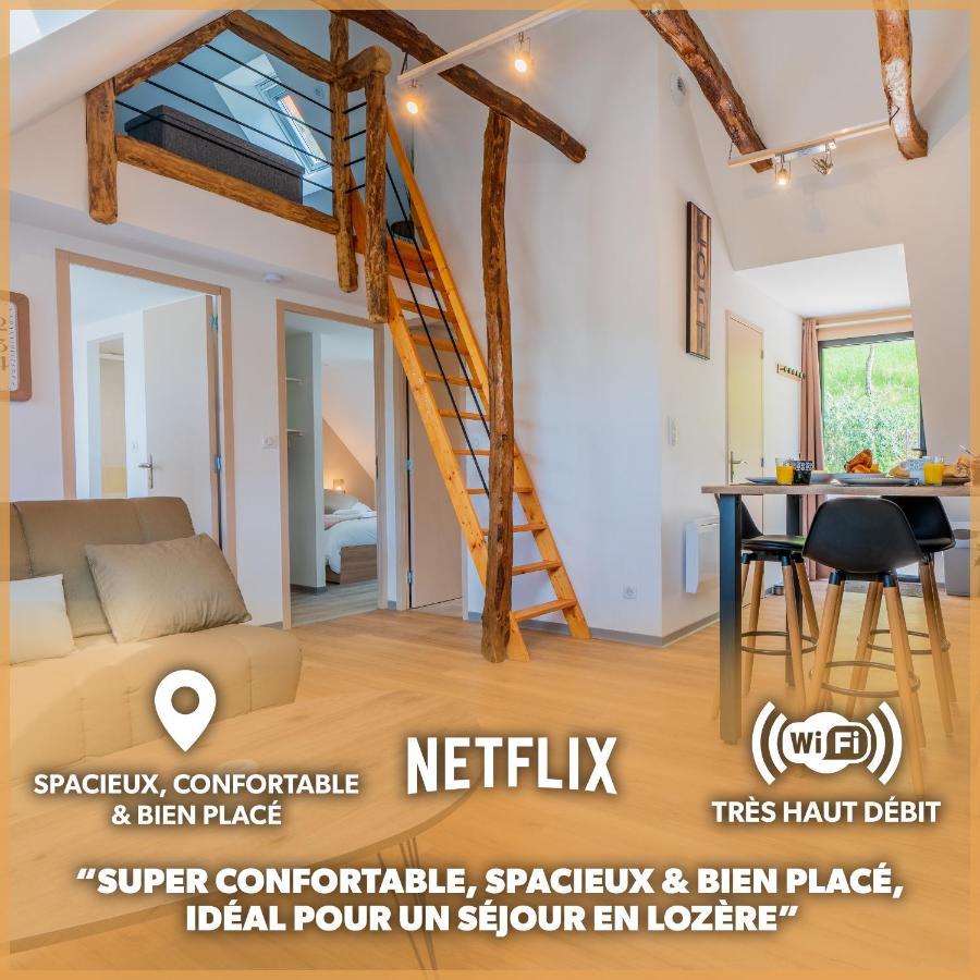 Le Point Sublime - Netflix/Wifi Fibre/Terrasse Apartment Banassac Luaran gambar