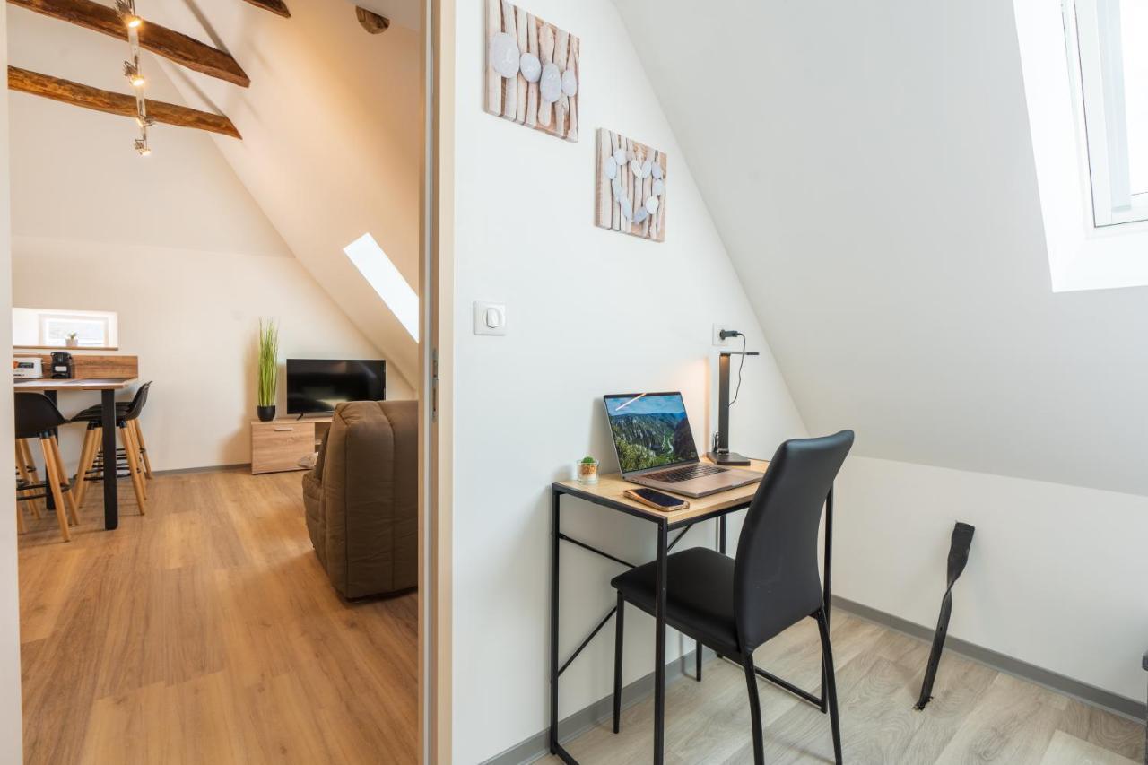 Le Point Sublime - Netflix/Wifi Fibre/Terrasse Apartment Banassac Luaran gambar